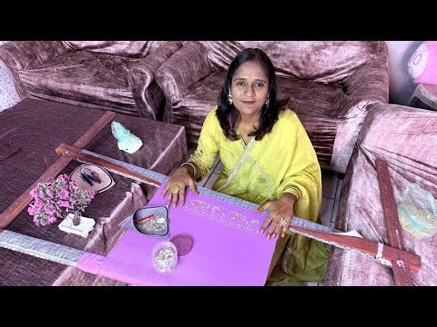 Part 2 V-Neck Aari Handwork suit design Learn How to make