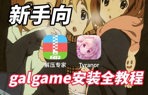 两分钟教会你怎么用手机玩galgame！