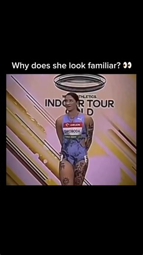 Clutch Moments Hub ⏱️ on Instagram: "All the homies on @Novig now 🤝📈 The athlete featured is Ewa Swoboda, a powerhouse in Polish track and field who has become a viral sensation for both her elite speed and her distinct personal style. Specializing in the 60-meter and 100-meter sprints, Swoboda is a multiple-time European Indoor Champion and a World Indoor silver medalist. She is famously known for her explosive starts and a striking collection of tattoos that cover much of her arms and legs,