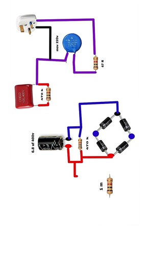 Title:AC to DC Capacitor Power Supply (3.7V–64V #electronicsproject #electronicsdiy