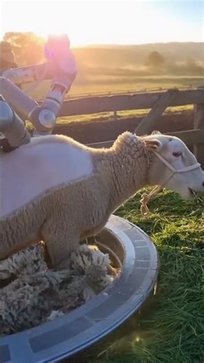 Robotic Sheep Shearing Is Next Level