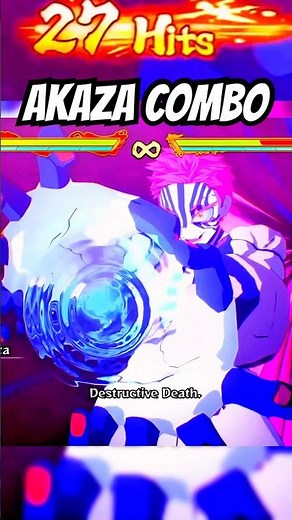 The Most Insane AKAZA Combo #akaza #demonslayer2 #akazaedits