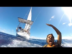Sailing SV Delos- Man Overboard Drill