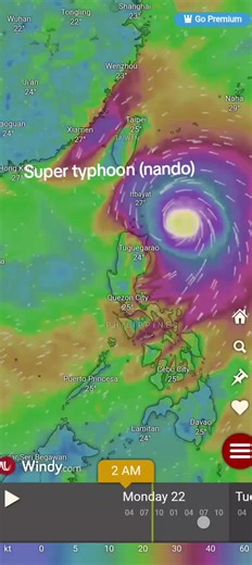 Super Typhoon Nando Update: Wind Signals and Alerts