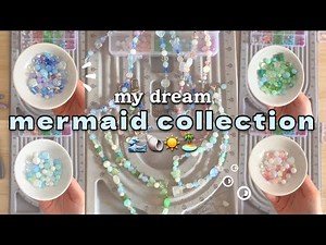 creating my DREAM mermaid jewelry collection 🐚 summer jewelry drop 🌊