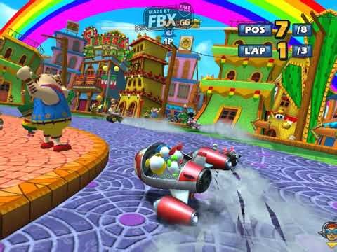Sonic & Sega All Stars Racing: All Tracks on 3 Laps with The Chuchus