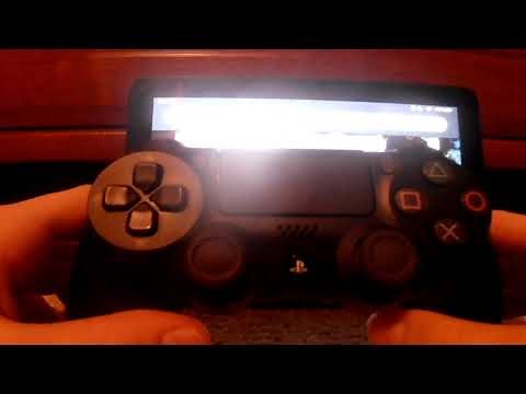 How to connect your PS4 controller to your kindle fire.