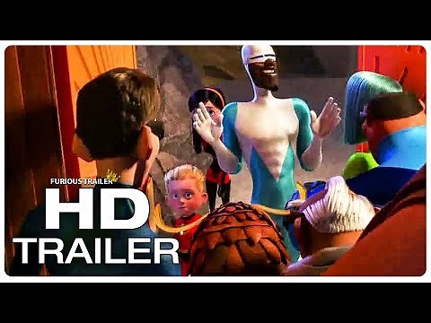 INCREDIBLES 2 Frozone Fight Scene Trailer (NEW 2018) Superhero Movie HD