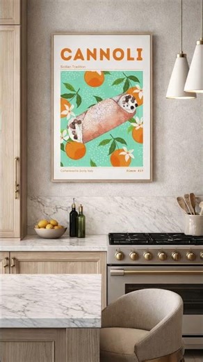 These Kitchen Art Prints Make Your Interior Look Like a Designer Space #kitchendecor