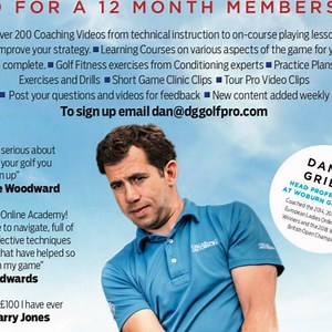 Improve your game with access to an exclusive Online Golf Academy run by Tour Coach Dan Grieve (Coach to the UK's No.1 & 2 Women). | Dan Grieve Golf