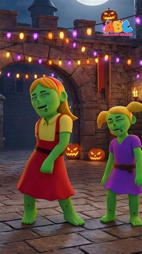 😂 Let's Dance with Green Zombies #shorts #funny #viral #dance