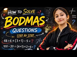 How to Solve BODMAS Questions Step by Step | Don’t Lose Marks in Exams