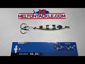 Daiwa Saltiga SK Jig 300g Zebra Glow - Bluefin Time!
