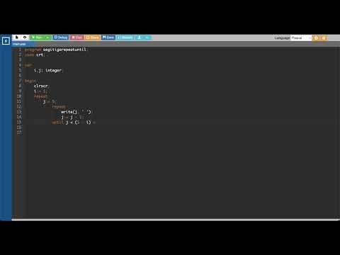 Tugas Pemrograman Pertemuan 12 | Membuat Segitiga Menggunakan Program Pascal Repeat-Until