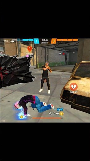 Enemy Showing Emote 🤡 #freefire #shortfeed #udharikagamer