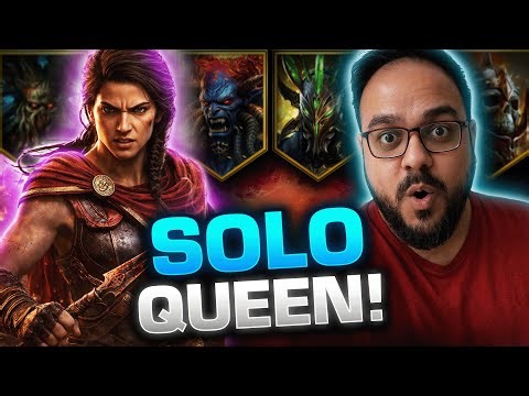 KASSANDRA IS BETTER THAN YOU THINK! SOLO Grim Forest With THIS BUILD | Raid Shadow Legends