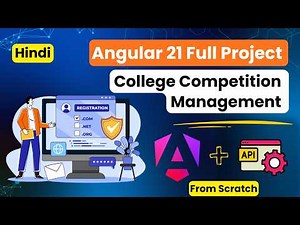 Angular 21 Complete Project 🚀 | College Competition Management System (CRUD + Auth + Roles)