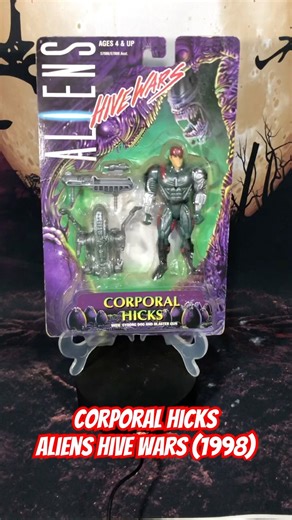 Corporal Hicks Aliens Hive Wars (1998) short Kenner actionfigures toys display #alien #toys #shorts