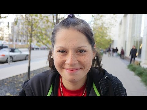 Young Homeless Girl Sleeps Outside in Freezing Winnipeg, Canada's Winters