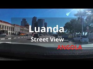 🇦🇴 Luanda – Baía de Luanda Drive (Clear Sky) | Street View HD | Angola