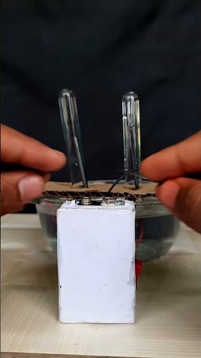 Separating Oxygen and Hydrogen from Water (H2O) | #mrspark27 #science