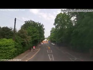 Reading Buses Emerald 5 Reading Station - Corbridge Road - Northumberland Avenue Full Route Visual.