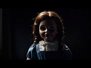 👻🎃 Creepy Annabelle Doll Halloween Video – Beware the Haunted Eyes! 🎃👻