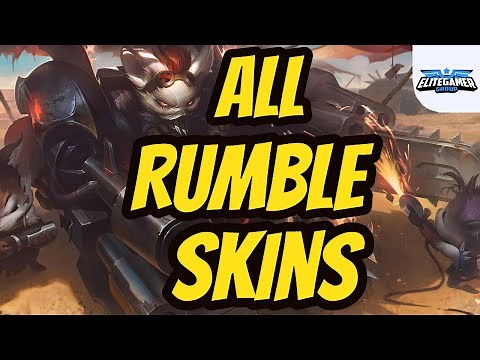 All Rumble Skins Spotlight League of Legends Skin Review