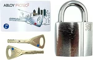 Abloy Protec2 PL 340 Hardened Steel Padlock
