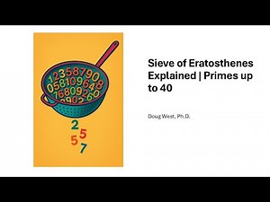 Sieve of Eratosthenes Explained | Primes up to 40