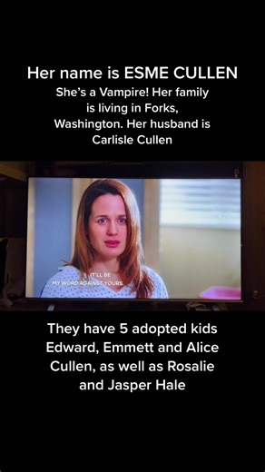 Esme Cullen - The Vampire Matriarch of the Cullen Family