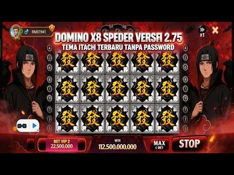 APK MOD HIGGS DOMINO TERBARU VERSI 2.75~ HIGGS DOMINO MOD APK TERBARU X8 SPEEDER TEMA UCIHA ITACHI