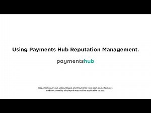 Using Payments Hub Reputation Management