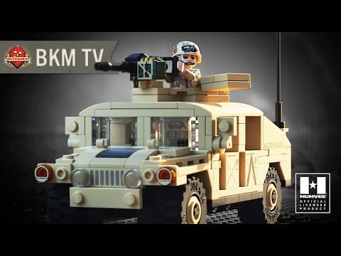 HUMVEE® M998 Military Police, Brickstarter Campaign for George Hicks, and World War Brick!!!
