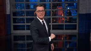 In a strange and incoherent appearance in the Rose Garden, the President declared both victory and emergency. At the same time. | The Late Show with Stephen Colbert