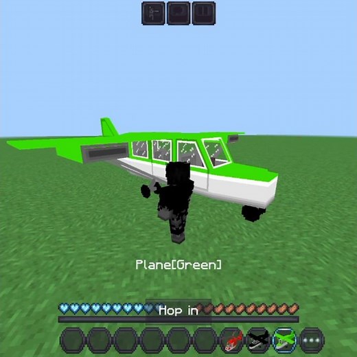 How i fly✈️ plane in Minecraft Pe Minecraft plane addon (mod) #shorysfeed #minecraft #viral