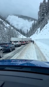 653K views · 1.7K reactions | Drivers Flee Cars as Avalanche Hits...