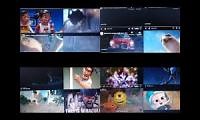Mix of 4 videos from youtube : the end of the world sparta remix superparison 1