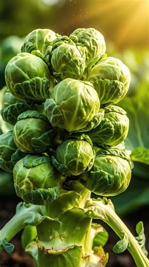Brussels Sprouts time lapse from first day to 20 days | GreenMotion Studio #plantgrowth #plants