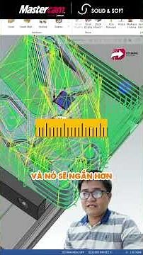 [90 GIÂY MASTERCAM] TẬP 2: Làm Thế Nào Để Tối Ưu Dung Lượng Chương Trình NC ?