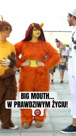 👹 Maurice i Connie z Big Mouth w prawdziwym życiu! #pyrkon2026