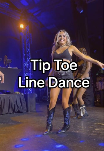 Tip Toe Line Dance Tutorial for Beginners