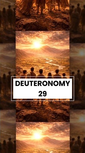 A New Generation, A Renewed Covenant | Deuteronomy 29 #deuteronomy #bibleshorts #christianshorts