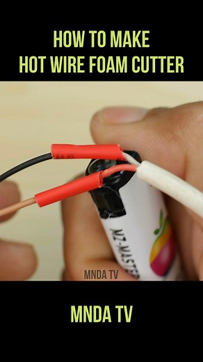 17K views · 284 reactions | how to make hot wire foam cutter  | MNda TV | Facebook