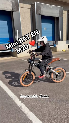MINI BAT EN VELO ELECTRIQUE ZONVEER M20 48V 1500W TROTTINETTE #rider #pourtoi #foryou #fyp