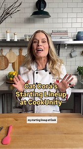 3.5K views · 48 reactions | We are thrilled to welcome the iconic @chefcatcora to CookUnity! With her barrier-breaking career, Cat is a prolific restaurateur, a trailblazer in the Mediterranean food space and, of course, an extraordinarily talented chef. She shared with us four favorites from her menu on CookUnity — available now for Los Angeles customers. Click the link in our bio to learn more. | CookUnity | Facebook