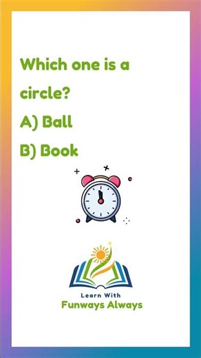 Circle Quiz for Kids ⭕ | Shapes Quiz for Preschool | Level 1 Shapes #earlylearning #learning
