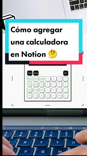 Agrega una calculadora a tu Notion. 🧮🤓 #notiontok #notion #notiontips #notionenespañol