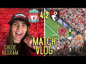 CHIESA SENDS ANFIELD INTO BEDLAM WITH LATE WINNER! | Liverpool 4-2 Bournemouth | Match Vlog