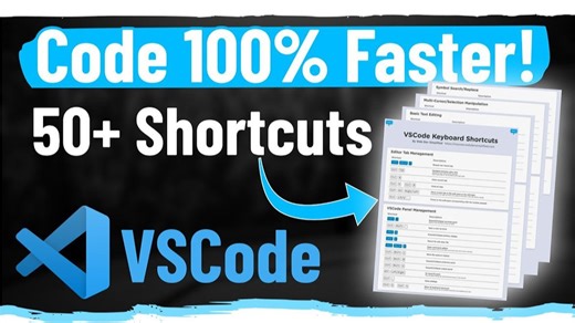 VSCode快捷键大全！63个高效技巧，让你编程如虎添翼